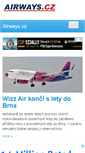 Mobile Screenshot of airways.cz