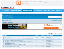Tablet Screenshot of forum.airways.cz